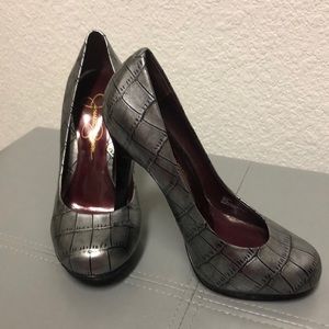 Metallic JS- Layla heels